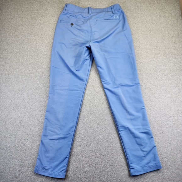 UNDER ARMOUR Blue Match Play Golf Pants 30x30 Performance Stretch - Picture 4 of 9